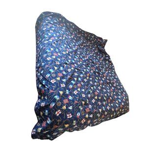 Nautical Navy Full Queen Duvet Cover Cotton Reversible Sailing Flags